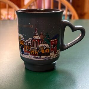 GERMAN GLUHWEIN HEIDELBERGER Christmas Market  Limited Edition Mug